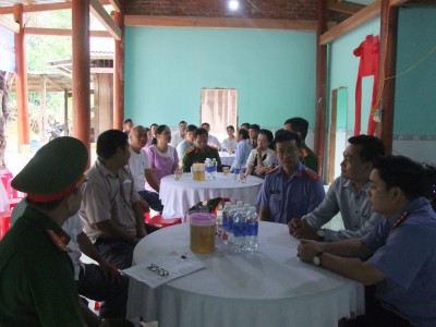 Viện kiểm sát nhân dân thị xã Điện Bàn phối hợp với Công an huyện Nam Giang tổ chức Lễ khánh thành và bàn giao Nhà tình nghĩa tại xã biên giới Đắc Pring, huyện Nam Giang, tỉnh Quảng Nam