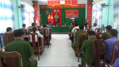 Liên ngành tố tụng T.X Điện Bàn tổ chức hội nghị sơ kết 06 tháng năm năm 2022.