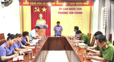 Công tác kiểm sát việc tiếp nhận, giải quyết nguồn tin về tội phạm tại công an TP.Tam Kỳ và các công tác tiếp nhận, kiểm tra xác minh sơ bộ nguồn tin về tội phạm tại công an các xã, phường trên địa bàn