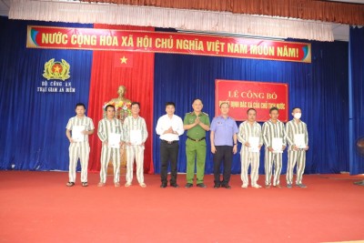 VKSND tỉnh Quảng Nam dự lễ công bố quyết định đặc xá của Chủ tịch nước năm 2022