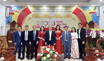 Thăm chúc Tết VKSND tỉnh Quảng Nam