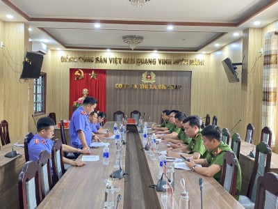 Bàn giải pháp đẩy nhanh tiến độ giải quyết tin, án hình sự trong 06 tháng đầu năm 2023