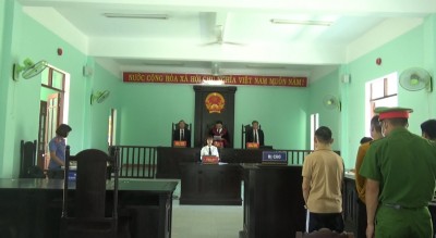 Liên ngành VKSND - TAND huyện Tiên Phước tổ chức phiên tòa rút kinh nghiệm theo tinh thần cải cách tư pháp.
