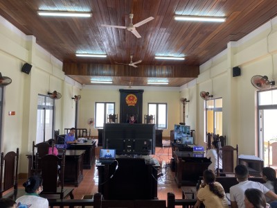 Phối hợp tổ chức phiên tòa xét xử theo hình thức trực tuyến đáp ứng yêu cầu cải cách tư pháp