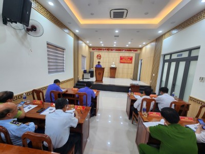 VKSND huyện quế sơn tổ chức hội nghị “Sơ kết 04 năm thực hiện Quy chế phối hợp liên ngành số 01 trong việc tiếp nhận, giải quyết tố giác, tin báo về tội phạm và kiến nghị khởi tố và ký kết Quy chế sửa đổi, bổ sung”
