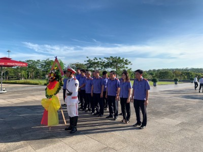 VKSND tỉnh Quảng Nam tổ chức các hoạt động kỷ niệm 76 năm ngày Thương binh - Liệt sỹ và kỷ niệm 63 năm ngày thành lập ngành KSND