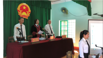 Viện kiểm sát nhân dân thành phố Hội An phối hợp Tòa án nhân dân thành phố Hội An tổ chức phiên tòa lưu động