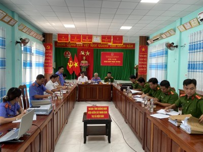 Thực hiện trình chiếu chứng cứ trong báo cáo vụ án hình sự tại cuộc họp liên ngành hai cấp các cơ quan tiến hành tố tụng tỉnh Quảng Nam