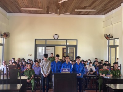 VKSND thị xã Điện Bàn tổ chức phiên tòa rút kinh nghiệm thực hiện Sơ đồ tư duy và trình chiếu tại phiên tòa xét xử sơ thẩm vụ án hình sự