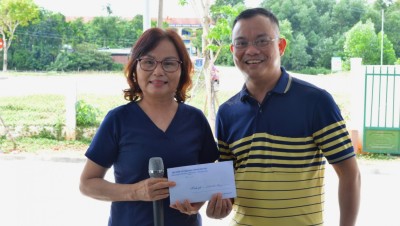Công đoàn VKSND tỉnh Quảng Nam tổ chức chương trình trao quà Trung thu cho các cháu thiếu nhi tại Cơ sở Phục hồi chức năng trẻ em khuyết tật huyện Phú Ninh, tỉnh Quảng Nam