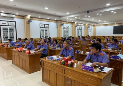 VIỆN KIỂM SÁT NHÂN DÂN TỈNH QUẢNG NAM GIAO BAN TRỰC TUYẾN THÁNG 11 NĂM 2023