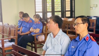 VKSND thành phố Tam Kỳ tổ chức các phiên tòa rút kinh nghiệm trong lĩnh vực hình sự, dân sự có sự tham dự của lãnh đạo VKSND tỉnh Quảng Nam