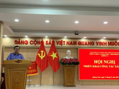 Hội nghị triển khai nhiệm vụ công tác năm 2024 của Phòng 7