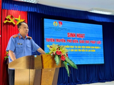VKSND thành phố Hội An tham gia hoạt động tuyên truyền phổ biến pháp luật