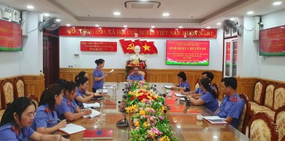 CHI BỘ VĂN PHÒNG TỔNG HỢP VIỆN KIỂM SÁT NHÂN DÂN TỈNH QUẢNG NAM SINH HOẠT CHUYÊN ĐỀ