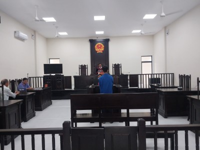 VKSND thị xã Điện Bàn tham gia xét xử vụ án hình sự theo thủ tục rút gọn