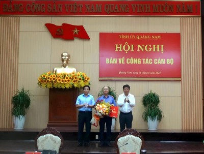 Viện trưởng VKSND tỉnh Quảng Nam tham gia Ban Chấp hành Đảng bộ tỉnh Quảng Nam nhiệm kỳ 2020 - 2025