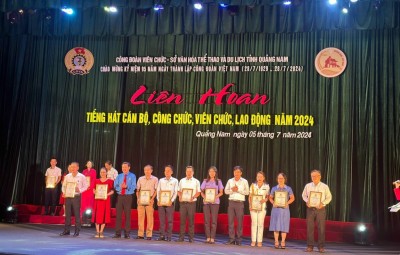 VKSND tỉnh Quảng Nam tham gia thi Liên hoan Tiếng hát Cán bộ, công chức, viên chức, lao động năm 2024