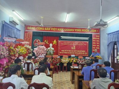 Công bố và trao Quyết định bổ nhiệm Viện trưởng, Phó Viện trưởng Viện kiểm sát nhân dân huyện Hiệp Đức
