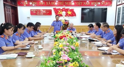 VKSND tỉnh Bình Định và VKSND tỉnh Quảng Nam giao lưu, học tập kinh nghiệm