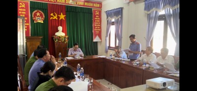 Hội đồng phối hợp liên ngành về trợ giúp pháp lý trong hoạt động tố tụng tỉnh Quảng Nam kiểm tra, đánh giá kết quả thực hiện Thông tư liên tịch  tại cơ quan tiến hành tố tụng huyện Đông Giang, tỉnh Quảng Nam.