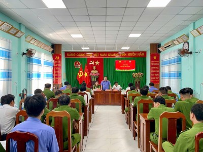HỘI NGHỊ GIAO BAN LIÊN NGÀNH CÁC CƠ QUAN TỐ TỤNG THỊ XÃ ĐIỆN BÀN