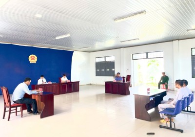 Viện KSND huyện Thăng Bình tham gia phiên họp xem xét, quyết định áp dụng biện pháp xử lý hành chính đưa vào cơ sở cai nghiện bắt buộc