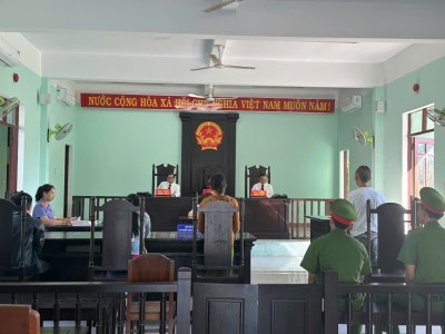 VKSND huyện Tiên Phước tổ chức phiên tòa rút kinh nghiệm vụ án hình sự