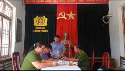 VKSND huyện Tiên Phước trực tiếp kiểm sát việc tạm giữ, tạm giam tại Nhà tạm giữ Công an huyện Tiên PhướcQuý 3 năm 2024