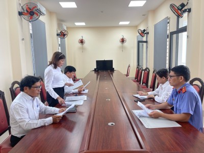 VKSND HUYỆN ĐẠI LỘC THAM GIA PHIÊN HỌP XÉT BUỘC NGƯỜI ĐƯỢC HƯỞNG ÁN TREO PHẢI CHẤP HÀNH HÌNH PHẠT TÙ CỦA BẢN ÁN ĐÃ CHO HƯỞNG ÁN TREO