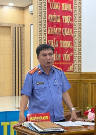 Đoàn kiểm tra VKSND tỉnh Quảng Nam tiến hành kiểm tra kết quả thực hiện kế hoạch công tác năm 2024 tại phòng 10 VKSND tỉnh Quảng Nam