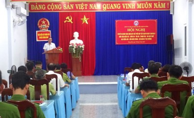 Liên ngành Tư Pháp huyện Thăng Bình sơ kết 05 năm thực hiện Quy chế phối hợp liên ngành số 01/QCPH ngày 29/8/2019 trong việc tiếp nhận, giải quyết tố giác, tin báo về tội phạm và kiến nghị khởi tố