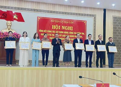 Chi bộ VKSND huyện Đại Lộc 02 năm liên tục  hoàn thành xuất sắc nhiệm vụ