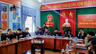 VIỆN KIỂM SÁT NHÂN DÂN HUYỆN NAM TRÀ MY TỔ CHỨC  HỘI NGHỊ TRIỂN KHAI CÔNG TÁC NĂM 2025