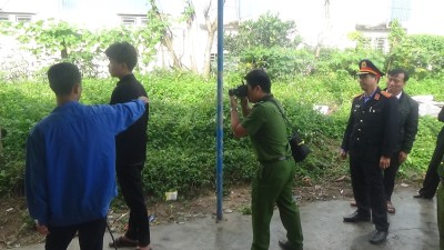 VKSND huyện Thăng Bình kiểm sát hoạt động thực nghiệm điều tra của Cơ quan CSĐT Công an huyện Thăng Bình