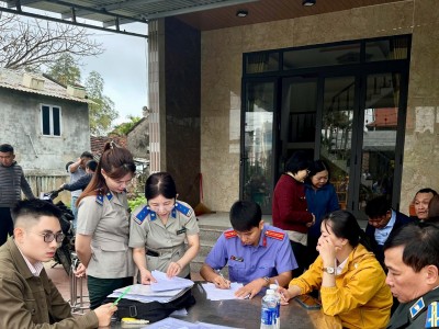 Kiểm sát việc cưỡng chế thi hành án của Chi cục THADS thị xã Điện Bàn