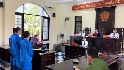 VKSND huyện Núi Thành tổ chức phiên tòa rút kinh nghiệm vụ án hình sự