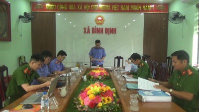 Viện kiểm sát nhân dân huyện Thăng Bình tiến hành trực tiếp kiểm sát công tác thi hành án hình sự tại cồng đồng