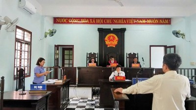 VKSND huyện Nam Trà My tổ chức phiên toà rút kinh nghiệm