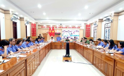 Hội nghị liên ngành tư pháp trong việc báo cáo, thông báo, giải quyết đơn khiếu nại, tố cáo