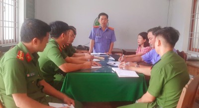 Viện kiểm sát nhân dân huyện Tiên Phước trực tiếp kiểm sát việc tạm giữ, tạm giam và thi hành án phạt tù tại Phân trại tạm giam khu vực Tiên Phước Công an tỉnh Quảng Nam