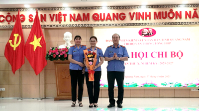Chi bộ Văn phòng tổng hợp tổ chức thành công Đại hội lần thứ X, nhiệm kỳ 2025 - 2027
