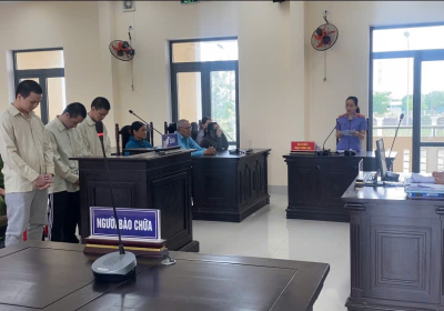 VKSND huyện Đại Lộc phối hợp tổ chức các phiên toà hình sự rút kinh nghiệm kết hợp trình chiếu chứng cứ