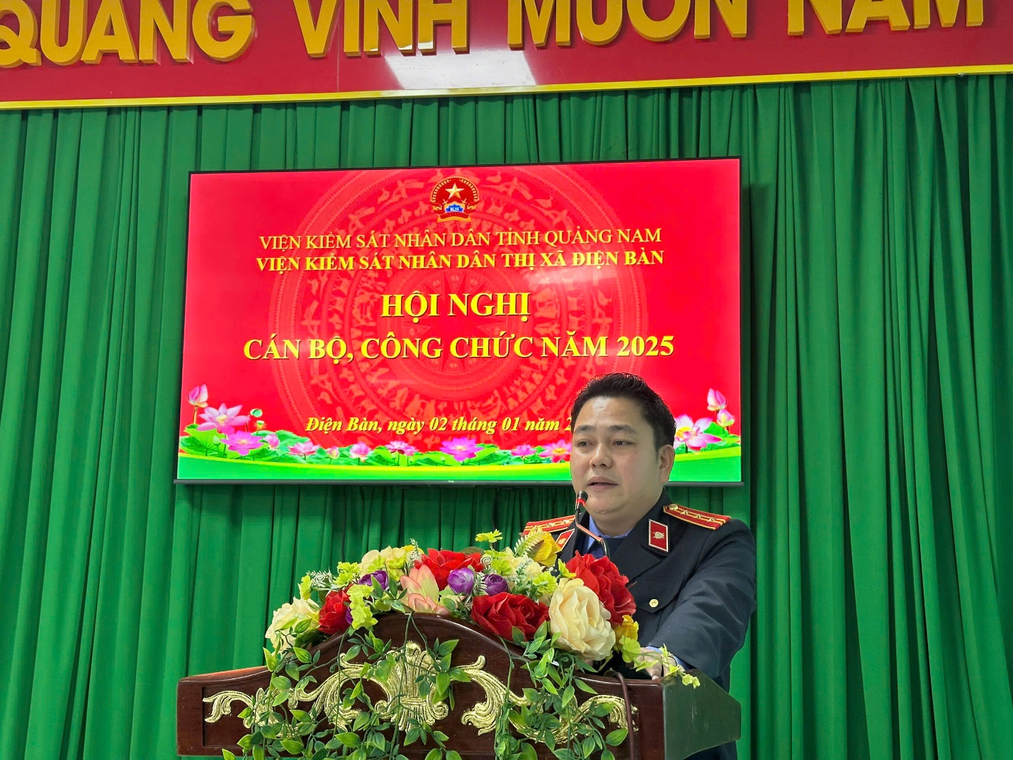 VKSND thị xã Điện Bàn tổ chức Hội nghị cán bộ công chức, người lao động năm 2025