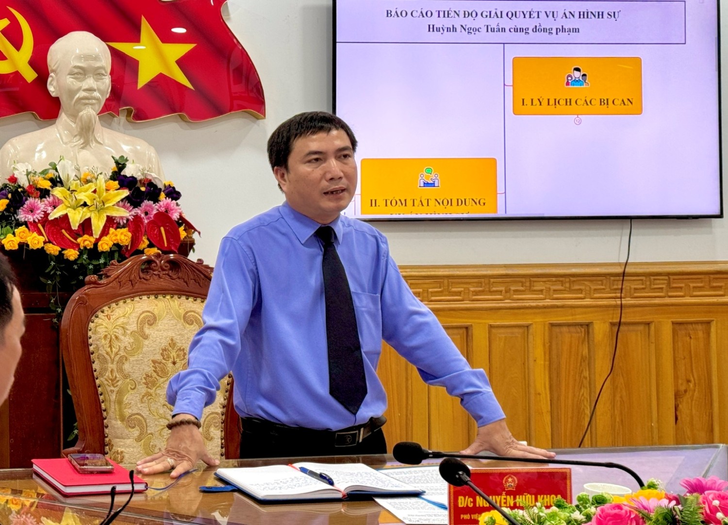 Phòng 2 Viện kiểm sát nhân dân tỉnh Quảng Nam báo cáo án bằng sơ đồ tư duy