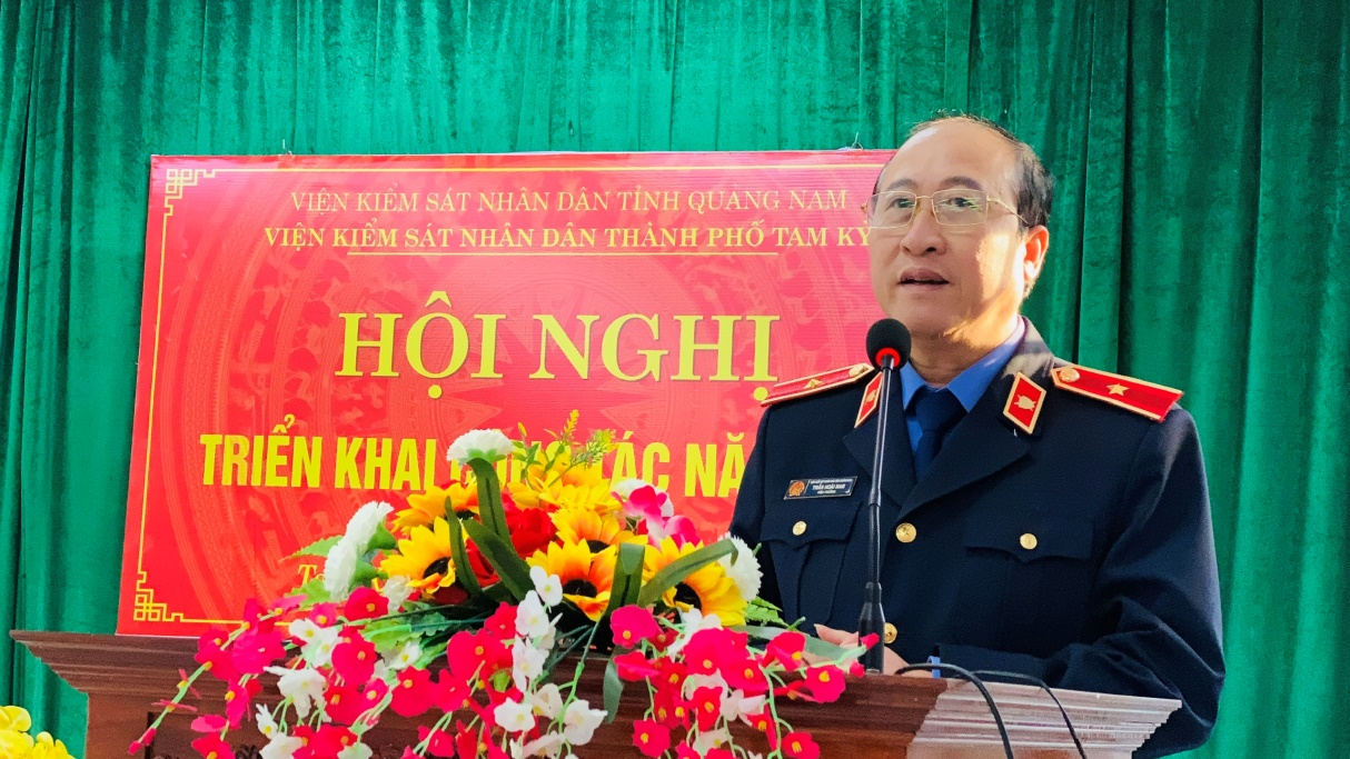 VKSND TP Tam Kỳ tổ chức hội nghị triển khai kế hoạch công tác năm 2025
