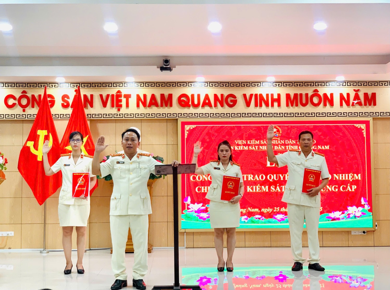BỔ NHIỆM KIỂM SÁT VIÊN ĐỢT 2 NĂM 2024
